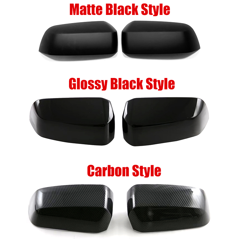 2PCS Rearview Side Mirror Cover Decoration Cover For Ford Ranger 2023-2024